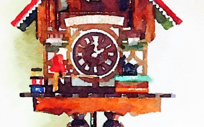 Quilt Shop Cuckoo Clocks – Retro coolness in the extreme.